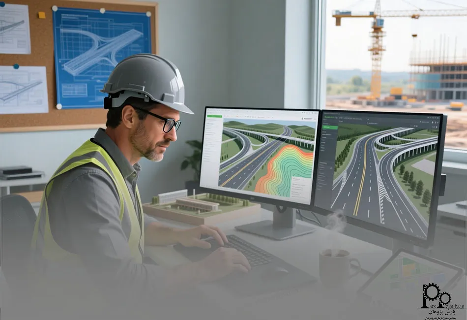 یک مثال عملی در صنعت Civil 3D